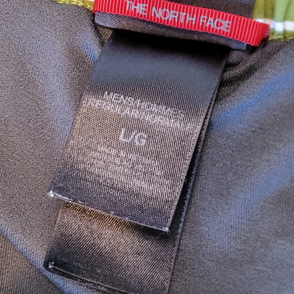 The North Face Green Plaid Hybrid Shorts
